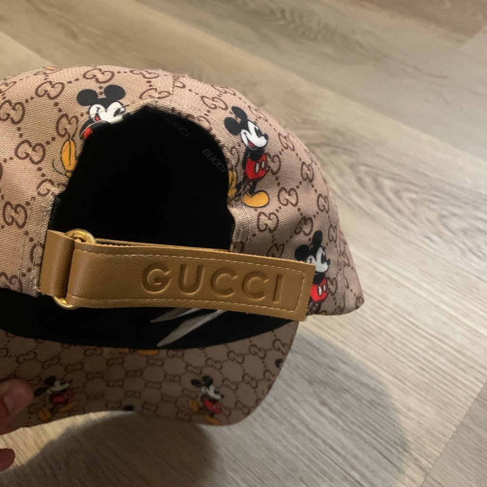Gucci - Disney Mickey Mouse Printed Baseball Cap - Picture 3 of 4